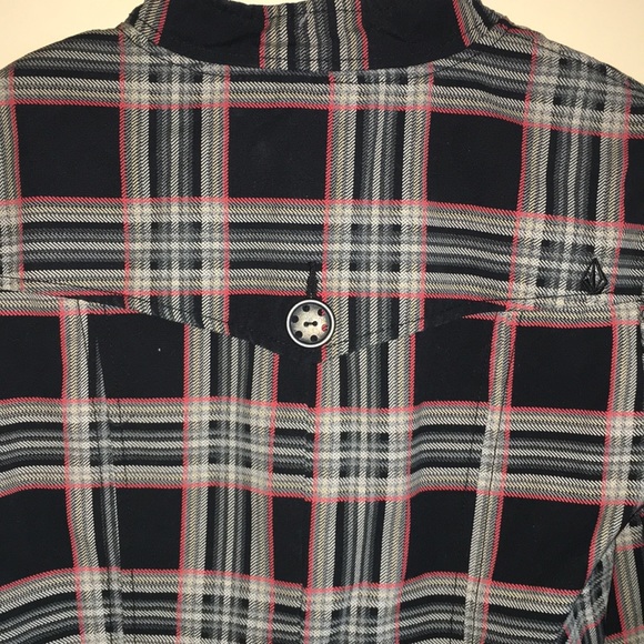 Volcom, Double Breasted, Plaid, Blazer - Picture 6 of 8